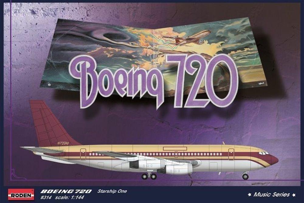 Serie 20 günstig Kaufen-Boeing 720 Startship OneMusic series. Boeing 720 Startship OneMusic series <![CDATA[Roden / 314 / 1:144]]>. 