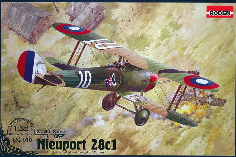 Nieuport günstig Kaufen-Nieuport 28 c.1. Nieuport 28 c.1 <![CDATA[Roden / 616 / 1:32]]>. 