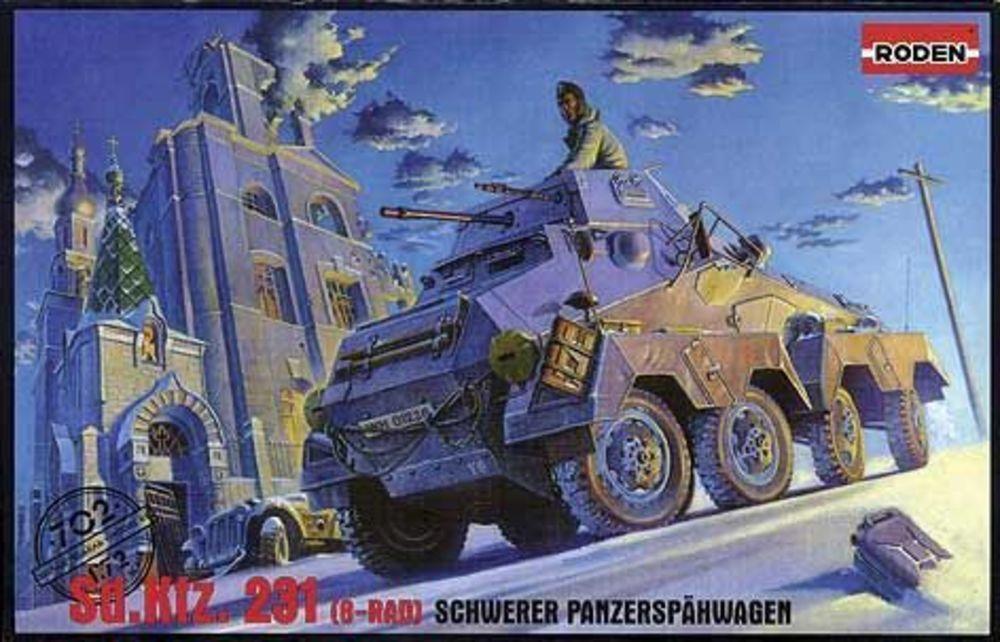 231 OD günstig Kaufen-Sd.Kfz. 231 Schwerer Panzerspähwagen. Sd.Kfz. 231 Schwerer Panzerspähwagen <![CDATA[Roden / 702 / 1:72]]>. 