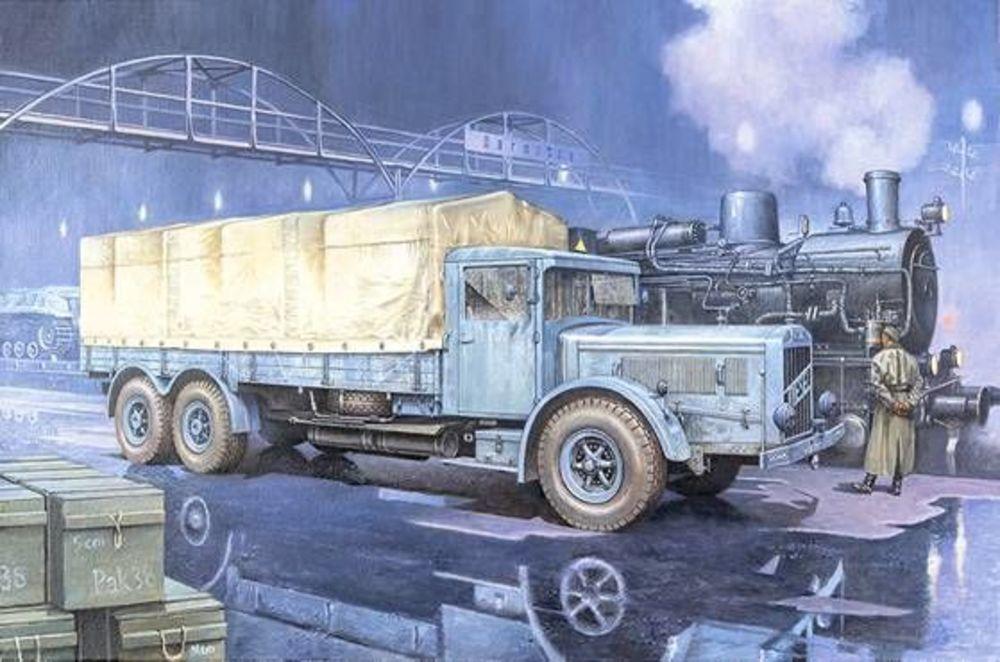 4823017702271 - Roden 738 - Vomag 8 LR LKW WWII German Heavy Truck in 172 4823017702271 - Roden 738 - Vomag 8 LR LKW WWII German Heavy Truck in 172