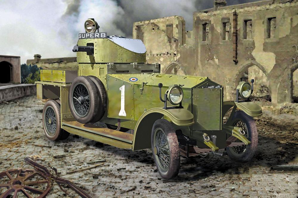 British/Commonwealth günstig Kaufen-British Armoured Car (Pattern 1914). British Armoured Car (Pattern 1914) <![CDATA[Roden / 803 / 1:35]]>. 