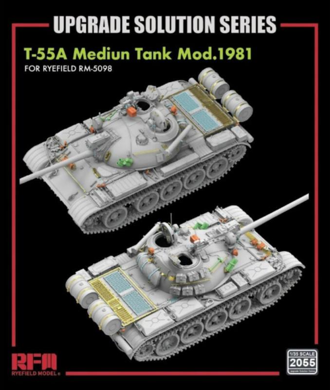 4897062621351 - Upgrade Solution - T-55A Medium Tank Mod 198 4897062621351 - Upgrade Solution - T-55A Medium Tank Mod 198