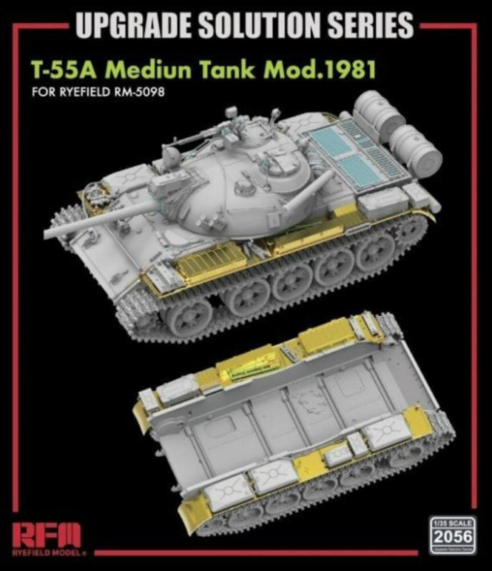 4897062621368 - Upgrade Solution - T-55A Medium Tank Mod1981 4897062621368 - Upgrade Solution - T-55A Medium Tank Mod1981