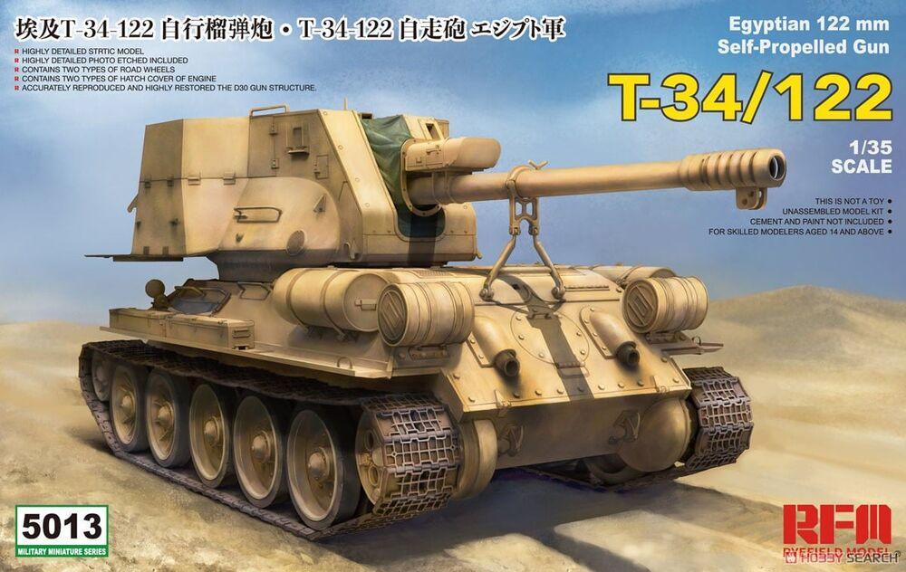 Pad,Egyptian günstig Kaufen-T-34/122 Egyptian. T-34/122 Egyptian <![CDATA[Rye Field Model / RM-5013 / 1:35]]>. 