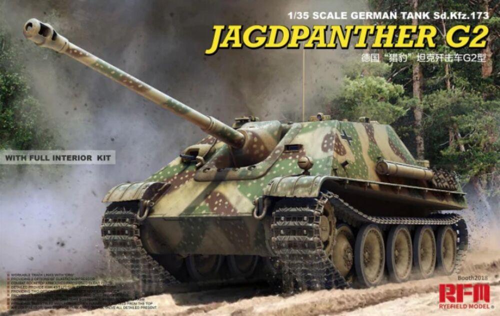 Jagdpanther G2 günstig Kaufen-Jagdpanther G2 with full interior & workable track links. Jagdpanther G2 with full interior & workable track links <![CDATA[Rye Field Model / RM-5022 / 1:35]]>. 