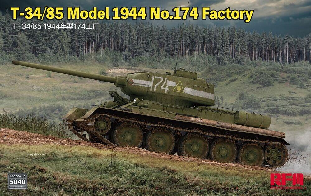 4897062620514 - T-34 85 Model 1944 No174 Factory 4897062620514 - T-34 85 Model 1944 No174 Factory