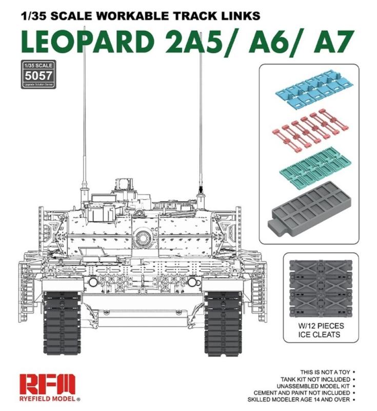 4897062620927 - Workable track links - Leopard 2A5 A6 A7 4897062620927 - Workable track links - Leopard 2A5 A6 A7