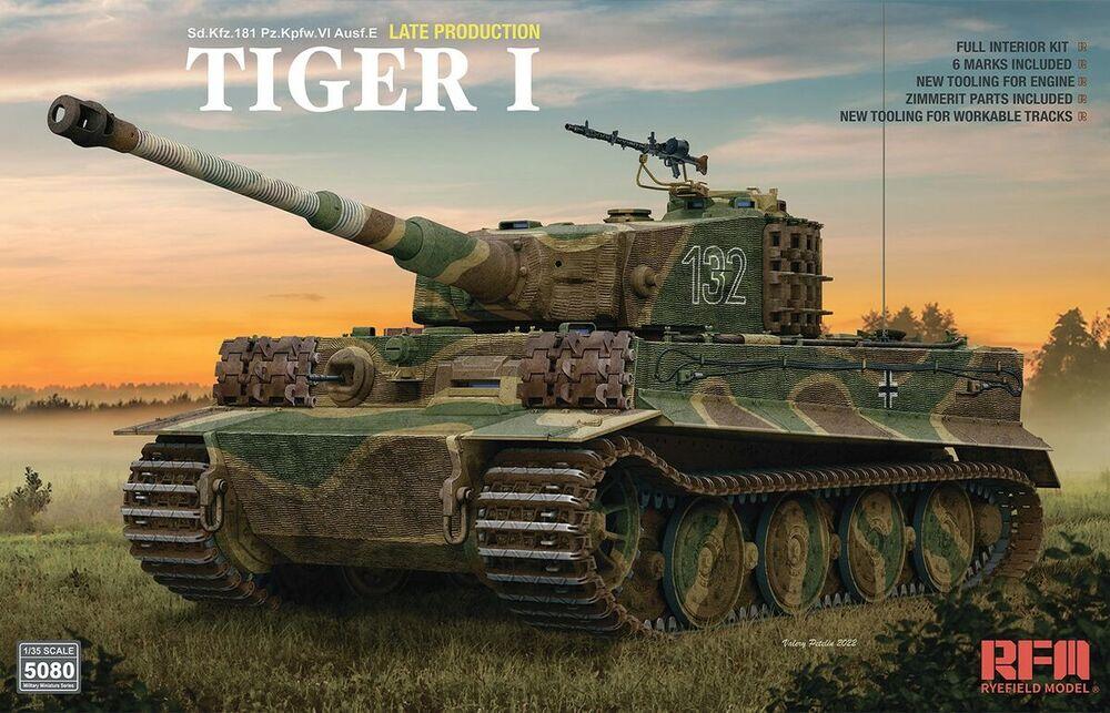 4897062621313 - Tiger I Late Production w Full interior & Zimmerit 4897062621313 - Tiger I Late Production w Full interior & Zimmerit