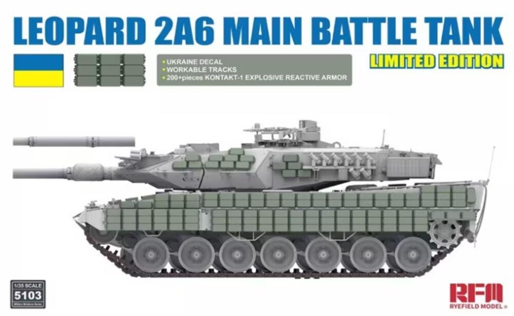 4897062621528 - Leopard 2A6 Main Battle Tank - Limited Edition 4897062621528 - Leopard 2A6 Main Battle Tank - Limited Edition