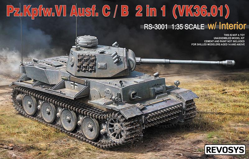 Ausf.N günstig Kaufen-Pz.Kpfw.VI Ausf C/B (VK36.01) w/Interior. Pz.Kpfw.VI Ausf C/B (VK36.01) w/Interior <![CDATA[Rye Field Model / RS-3001 / 1:35]]>. 