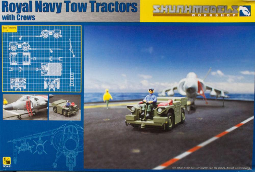 9588838160932 - SKUNKMODEL Workshop SW-48017 - Royal Navy Tow Tractors with Crews in 148