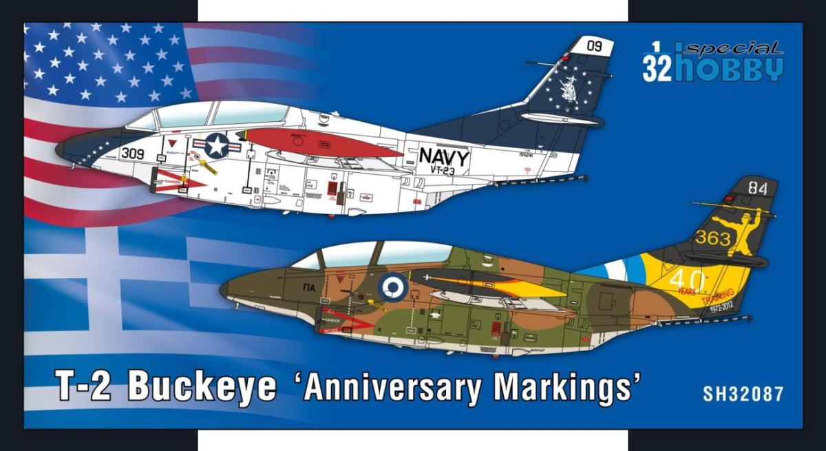 08 0  günstig Kaufen-T-2 Buckeye - Anniversary Markings. T-2 Buckeye - Anniversary Markings <![CDATA[Special Hobby / 32087 / 1:32]]>. 