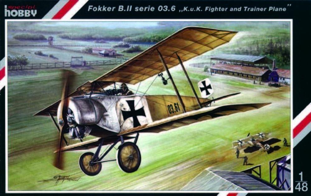 8595019312265 - Special Hobby 100-SH48040 - Fokker B II series 0360 KuK Fighter and Trainer Plane in 148 8595019312265 - Special Hobby 100-SH48040 - Fokker B II series 0360 KuK Fighter and Trainer Plane in 148