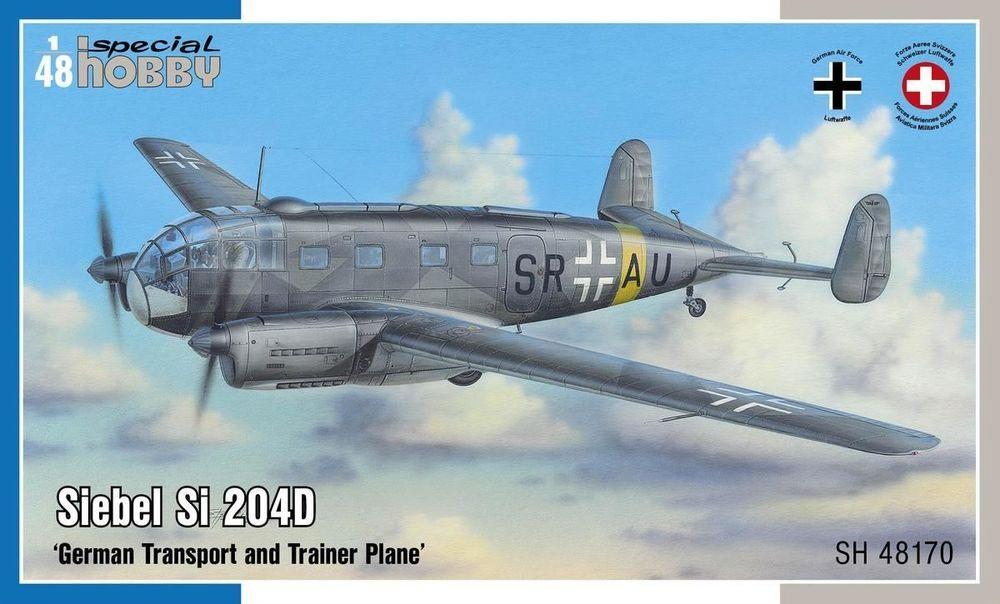 Siebel Si 204D German Transport and Trainer Plane