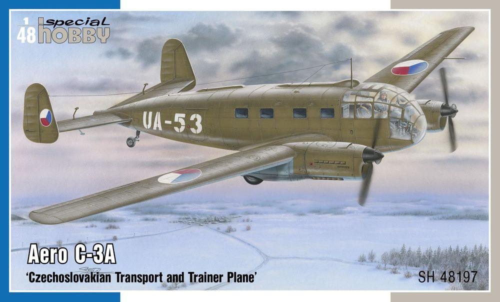 4 in 1  günstig Kaufen-Aero C-3A Czechoslovakian Transport and Trainer Plane. Aero C-3A Czechoslovakian Transport and Trainer Plane <![CDATA[Special Hobby / SH48197 / 1:48]]>. 