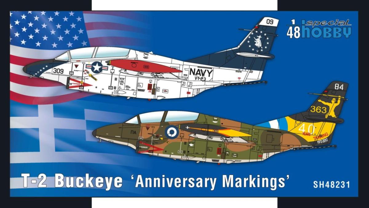 BB Eye günstig Kaufen-T-2 Buckeye - Anniversary Markings. T-2 Buckeye - Anniversary Markings <![CDATA[Special Hobby / 48231 / 1:48]]>. 