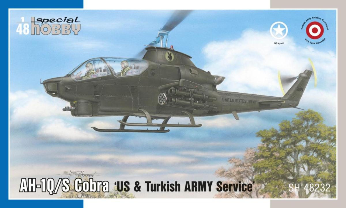 Army Special günstig Kaufen-AH-1Q/S Cobra - US & Turkish Army Service. AH-1Q/S Cobra - US & Turkish Army Service <![CDATA[Special Hobby / 48232 / 1:48]]>. 