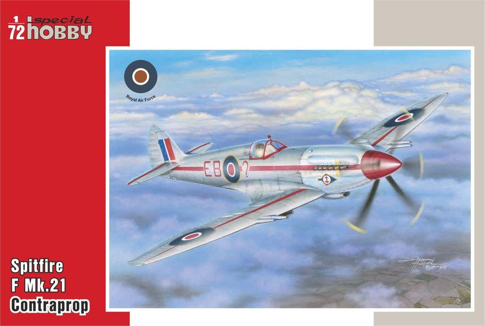 8594071084776 - Special Hobby 100-SH72318 - Supermarine Spitfire Mk21 Contraprop in 172 8594071084776 - Special Hobby 100-SH72318 - Supermarine Spitfire Mk21 Contraprop in 172