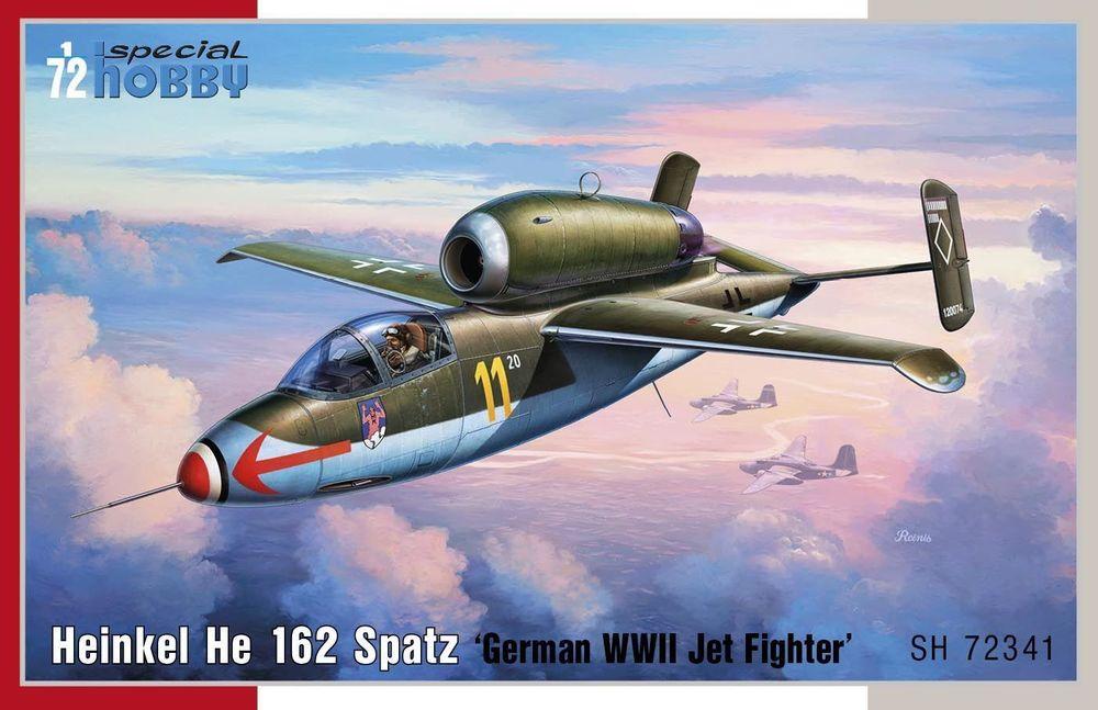 8594071087371 - Special Hobby 100-SH72341 - Heinkel He 162 Spatz in 172 8594071087371 - Special Hobby 100-SH72341 - Heinkel He 162 Spatz in 172