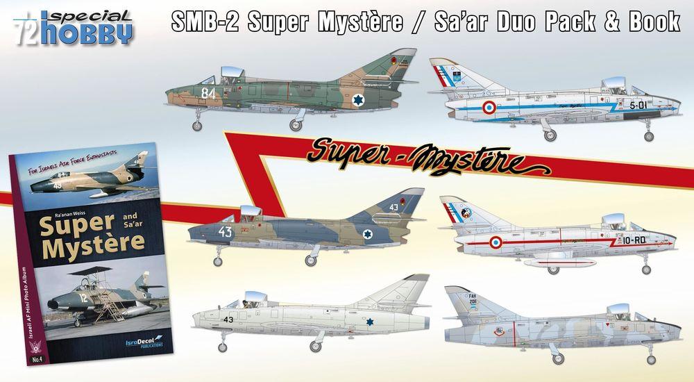 8594071087364 - Special Hobby 100-SH72417 - SMB-2 Super Mystere Duo Pack & Book in 172 8594071087364 - Special Hobby 100-SH72417 - SMB-2 Super Mystere Duo Pack & Book in 172