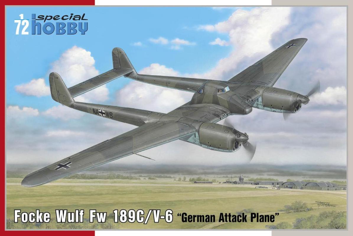 Focke Wulf günstig Kaufen-Focke Wulf Fw 189C / V-6. Focke Wulf Fw 189C / V-6 <![CDATA[Special Hobby / 72432 / 1:72]]>. 