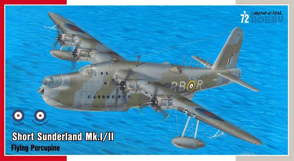 La 7 günstig Kaufen-Short Sunderland Mk.I/II - The Flying Porcupine. Short Sunderland Mk.I/II - The Flying Porcupine <![CDATA[Special Hobby / 72438 / 1:72]]>. 