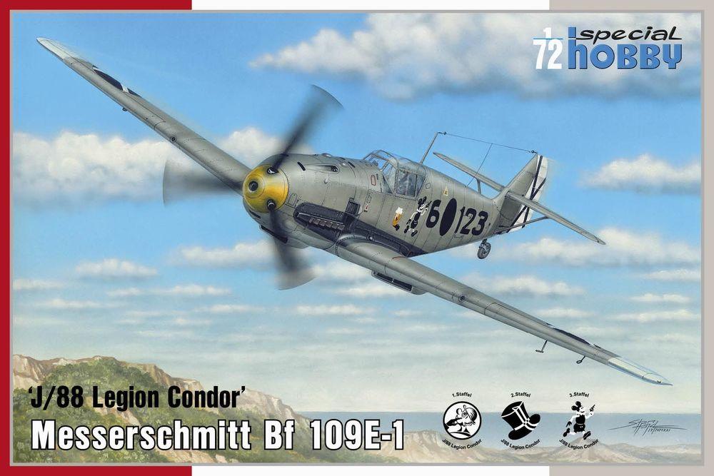 88 A günstig Kaufen-Messerschmitt Bf 109 E-1 J/88 - Legion Condor. Messerschmitt Bf 109 E-1 J/88 - Legion Condor <![CDATA[Special Hobby / 72459 / 1:72]]>. 
