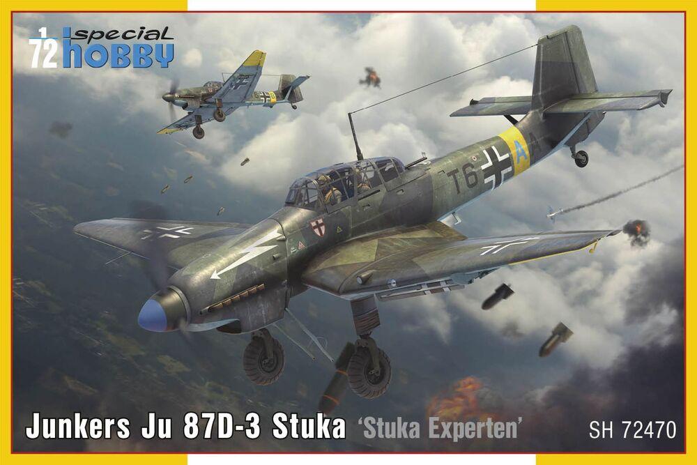 BY kA günstig Kaufen-Junkers Ju 87D-3 Stuka ´Stuka Experten´. Junkers Ju 87D-3 Stuka ´Stuka Experten´ <![CDATA[Special Hobby / 72470 / 1:72]]>. 