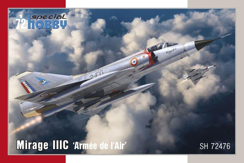 SPECIAL günstig Kaufen-Mirage IIIC Armee de I´Air. Mirage IIIC Armee de I´Air <![CDATA[Special Hobby / 72476 / 1:72]]>. 