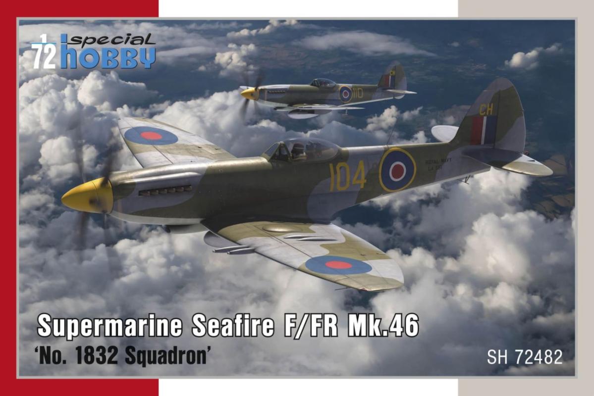 Seafire günstig Kaufen-Seafire F/FR Mk.46. Seafire F/FR Mk.46 <![CDATA[Special Hobby / 72482 / 1:72]]>. 