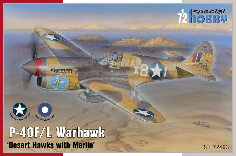 9594071089718 - P-40F L Warhawk - Desert Hawks with Merlin 9594071089718 - P-40F L Warhawk - Desert Hawks with Merlin