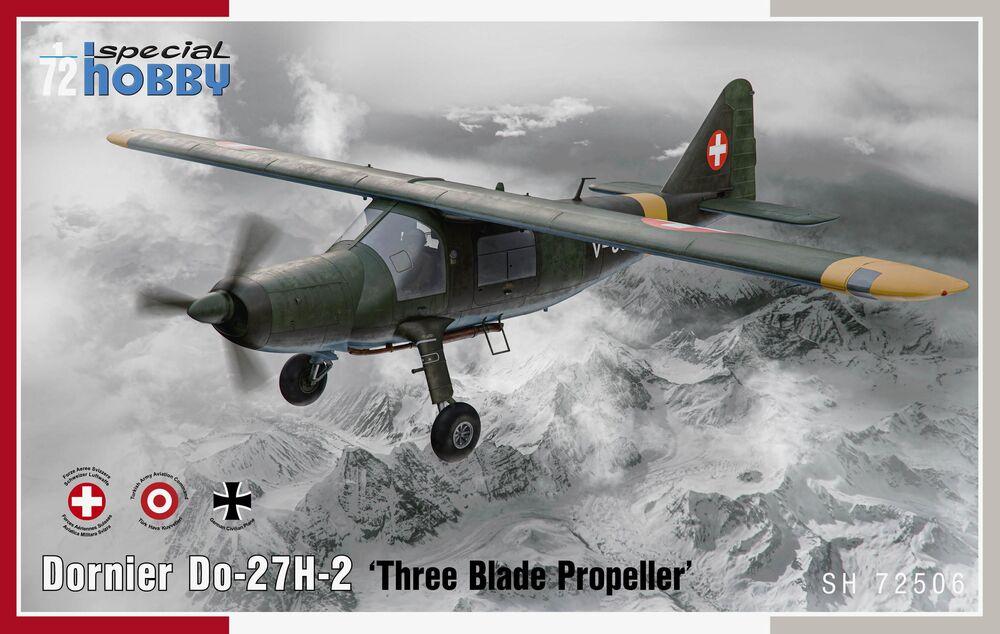 8595593132341 - Dornier Do-27H-2 - Three Blade Propeller 8595593132341 - Dornier Do-27H-2 - Three Blade Propeller