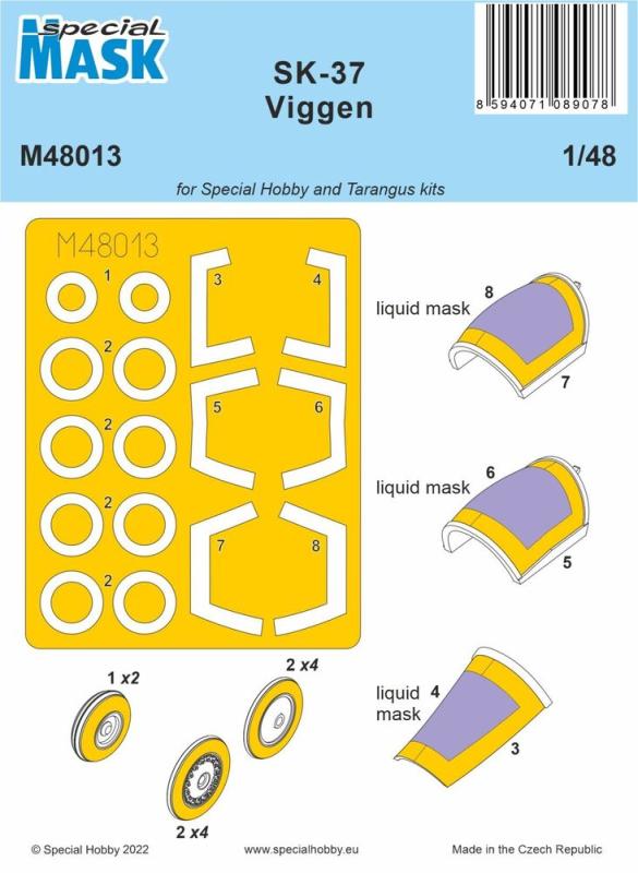 80 1  günstig Kaufen-SK-37 Viggen - Mask [Special Hobby]. SK-37 Viggen - Mask [Special Hobby] <![CDATA[Special Hobby / M48013 / 1:48]]>. 