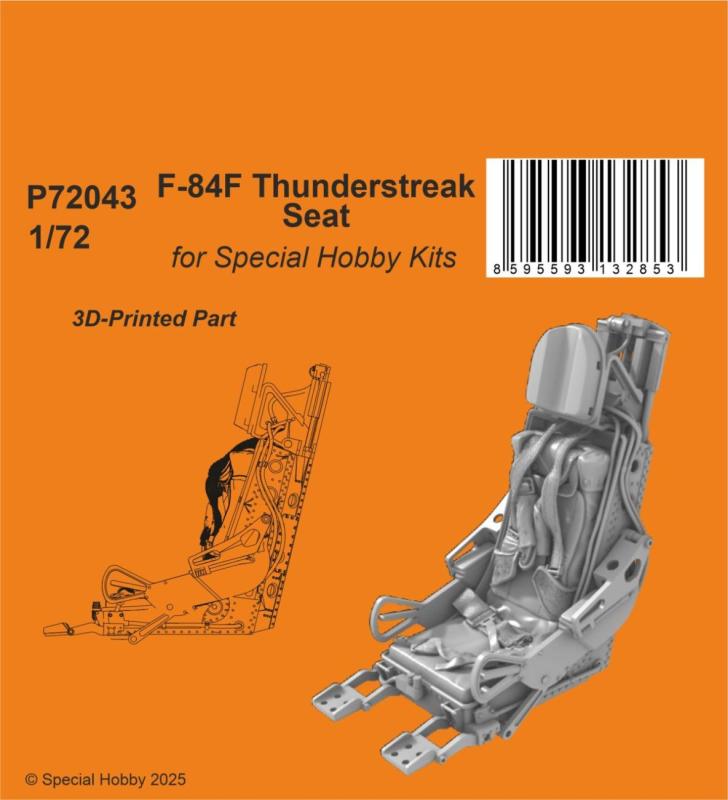 8595593132853 - F-84F Thunderstreak - Seat [Special Hobby]