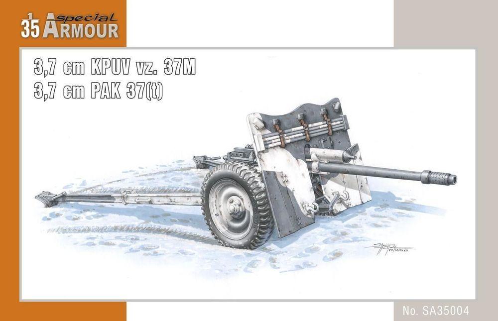8594071086060 - Special Hobby 100-SA35004 - kanon 37cm KPUV vz37cm Pak M 37 (t) in 135 8594071086060 - Special Hobby 100-SA35004 - kanon 37cm KPUV vz37cm Pak M 37 (t) in 135