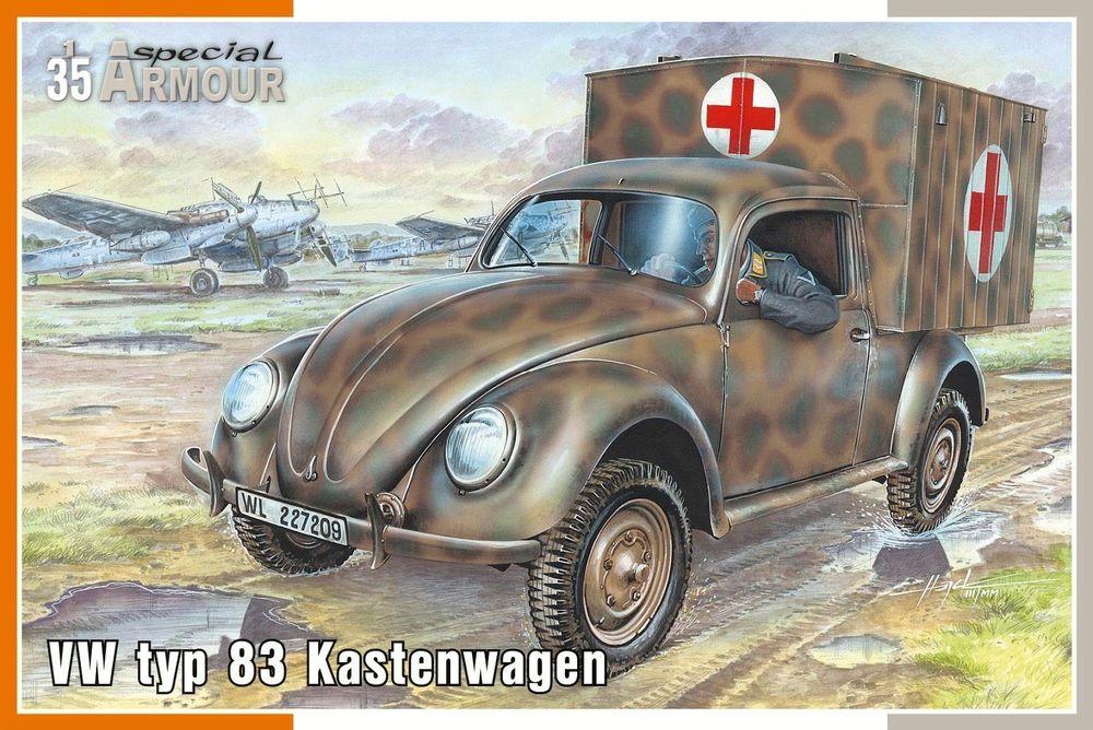 BY kA günstig Kaufen-VW Typ 83 Kastenwagen. VW Typ 83 Kastenwagen <![CDATA[Special Hobby / SA35005 / 1:35]]>. 