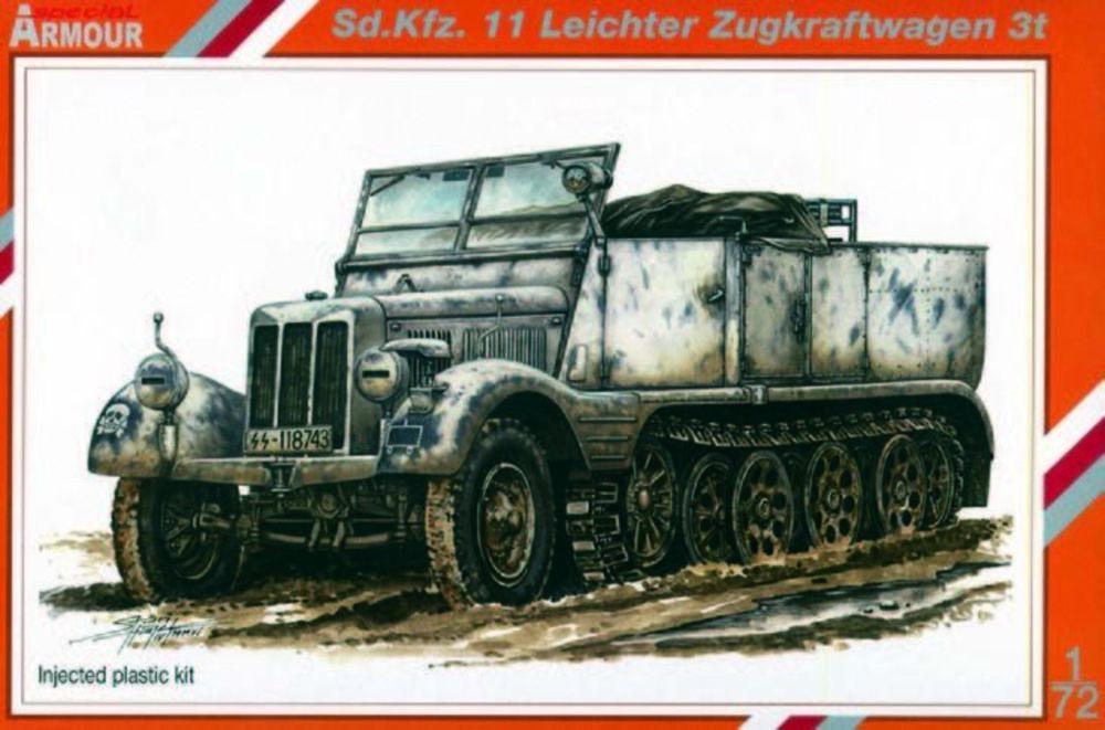 8595019312500 - Special Hobby 100-SA72002 - SdKfz 11 Leichter Zugkraftwagen 3t Special armour in 172 8595019312500 - Special Hobby 100-SA72002 - SdKfz 11 Leichter Zugkraftwagen 3t Special armour in 172