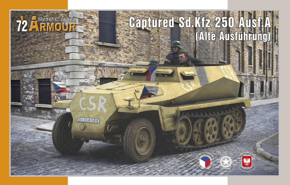 8594071088675 - Special Hobby 100-SA72027 - 172 Captured SdKfz 250 AusfA (Alte Ausführung) 8594071088675 - Special Hobby 100-SA72027 - 172 Captured SdKfz 250 AusfA (Alte Ausführung)