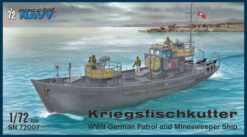 8595593132303 - Kriegsfischkutter - WWII German Patrol and Minesweeper Ship 8595593132303 - Kriegsfischkutter - WWII German Patrol and Minesweeper Ship