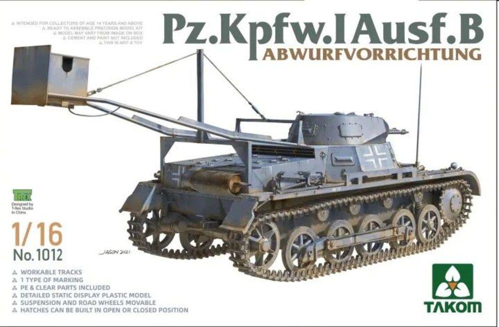 Kpfw.VI günstig Kaufen-Pz.Kpfw.I Ausf.B - Abwurfvorrichtung. Pz.Kpfw.I Ausf.B - Abwurfvorrichtung <![CDATA[Takom / 1012 / 1:16]]>. 