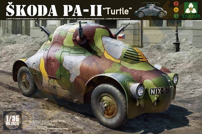 20 24 günstig Kaufen-Skoda PA-II Turtel. Skoda PA-II Turtel <![CDATA[Takom / TAK-2024 / 1:35]]>. 