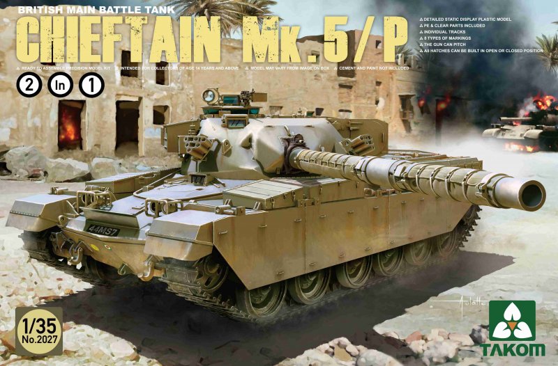 Battle.net  günstig Kaufen-British Main Battle Tank ChieftainMk.5/P. British Main Battle Tank ChieftainMk.5/P <![CDATA[Takom / 2027 / 1:35]]>. 