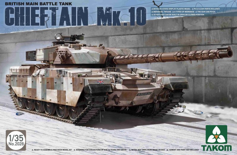 Battle.net  günstig Kaufen-British Main Battle Tank Chieftain Mk.10. British Main Battle Tank Chieftain Mk.10 <![CDATA[Takom / 2028 / 1:35]]>. 