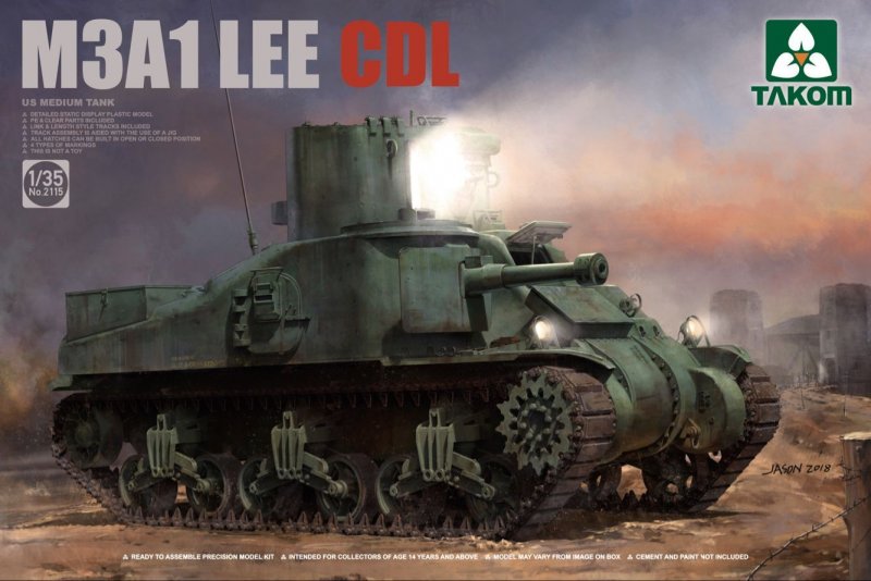 US medium günstig Kaufen-US Medium Tank M3A1 LEE CDL. US Medium Tank M3A1 LEE CDL <![CDATA[Takom / TAK2115 / 1:35]]>. 