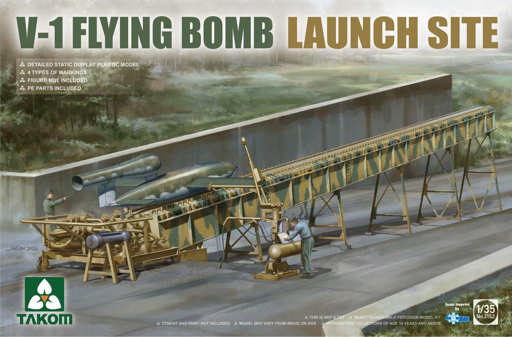 Bomb günstig Kaufen-V-1 Flying Bomb Launch Site. V-1 Flying Bomb Launch Site <![CDATA[Takom / 2152 / 1:35]]>. 