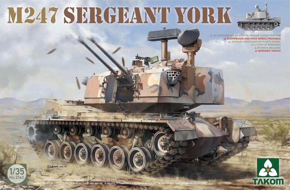 4897051422419 - Takom TAK2160 - 135 M247 SERGEANT YORK 4897051422419 - Takom TAK2160 - 135 M247 SERGEANT YORK