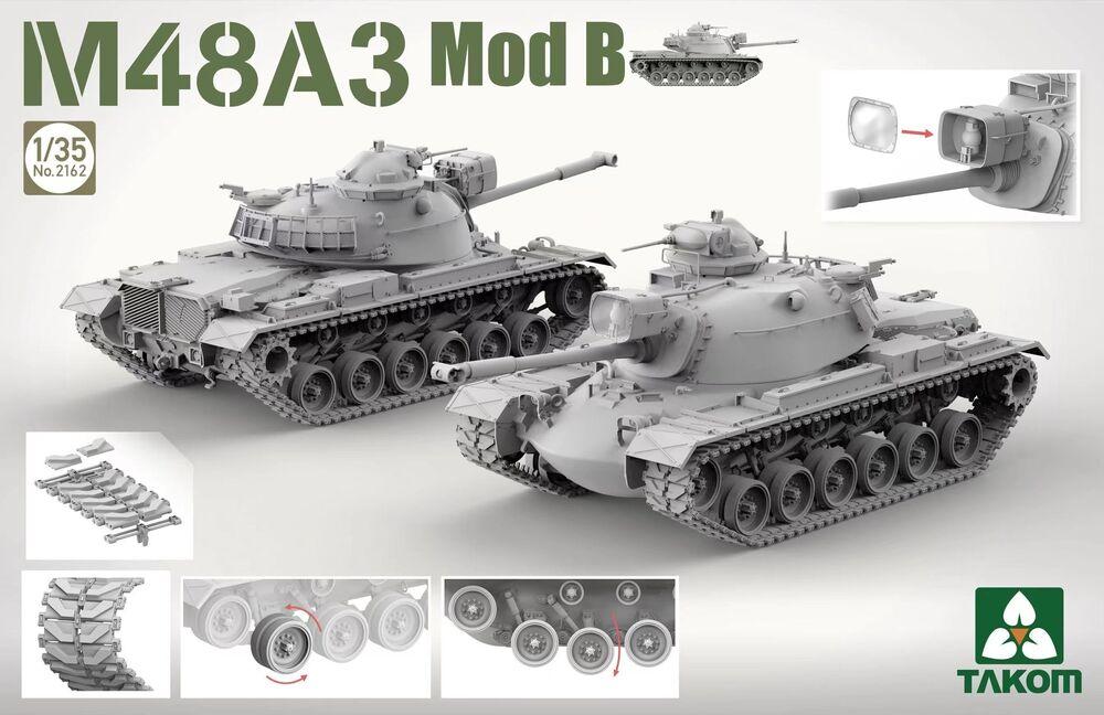 M48A3 günstig Kaufen-M48A3 Mod B. M48A3 Mod B <![CDATA[Takom / 2162 / 1:35]]>. 