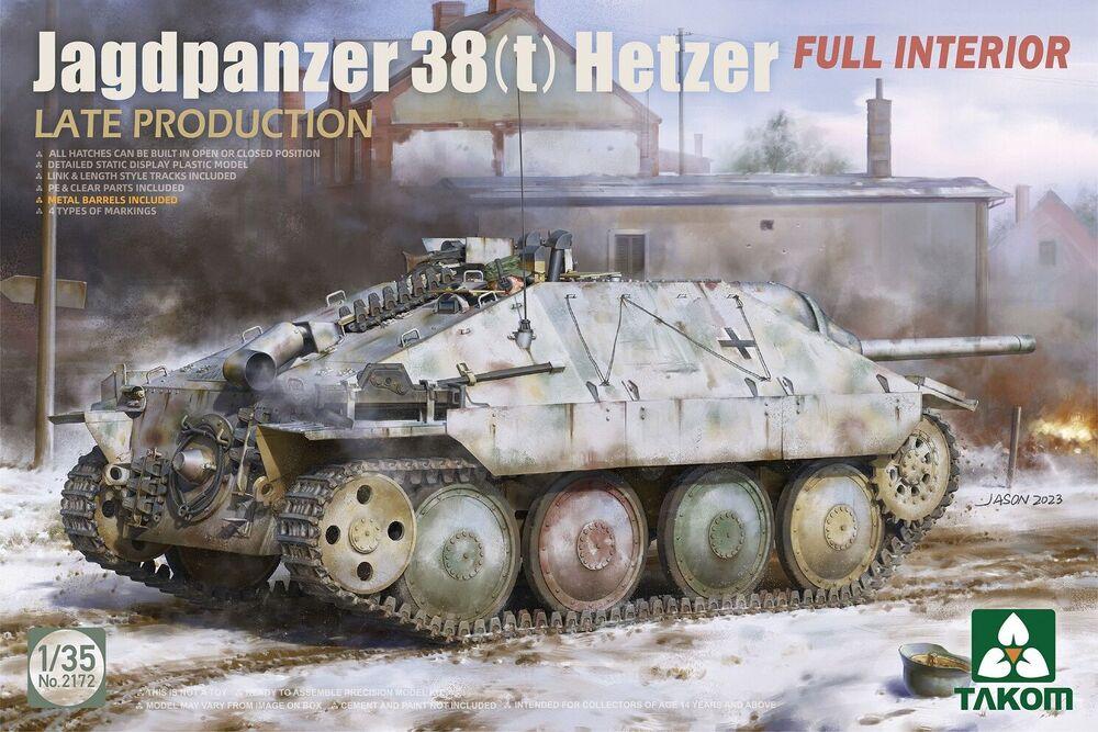 4897051422686 - Jagdpanzer 38(t) Hetzer - Late Production with full Interior 4897051422686 - Jagdpanzer 38(t) Hetzer - Late Production with full Interior
