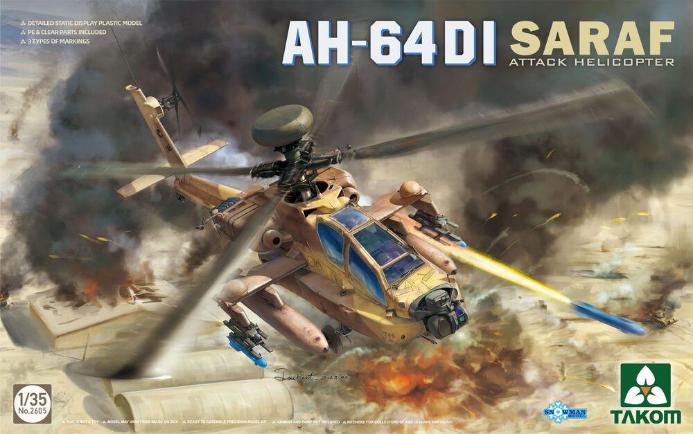 Co op günstig Kaufen-AH-64DI SARAF Attack Helicopter. AH-64DI SARAF Attack Helicopter <![CDATA[Takom / 2605 / 1:35]]>. 