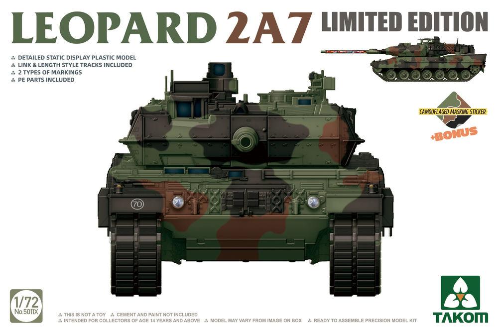 LEOPARD 2A7 günstig Kaufen-Leopard 2A7. Leopard 2A7 <![CDATA[Takom / 5011X / 1:72]]>. 